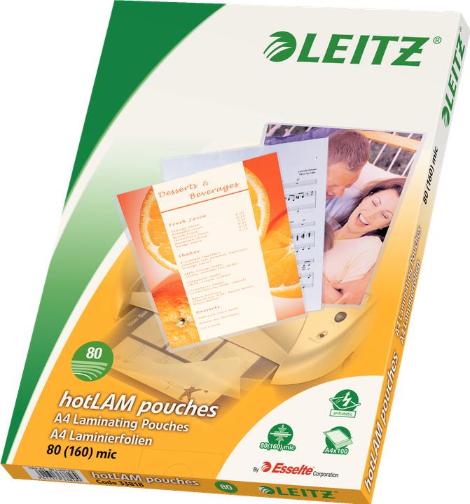 Produktbild Leitz Laminier-Folientasche (A4, 100 Stk., 80 µm)