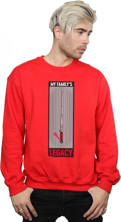 Actual product image Disney Mens Mulan Movie Legacy Sword Sweatshirt (XL)