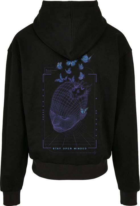 Image du produit Mister Tee Grid Head Butterfly Oversize Zip Hoody - 131379 (XXL)
