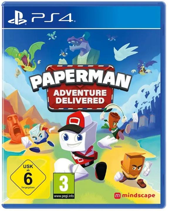 Produktbild Mindscape Paperman: Adventure Delivered (PS4, DE)