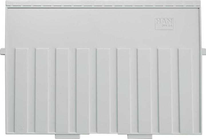 Actual product image Han Support plate Card index box Material: polystyrene Colour: light grey (A4)
