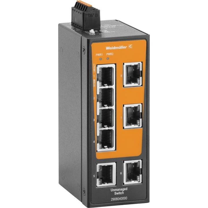 Weidmüller Switch di rete non gestito, Switch di rete