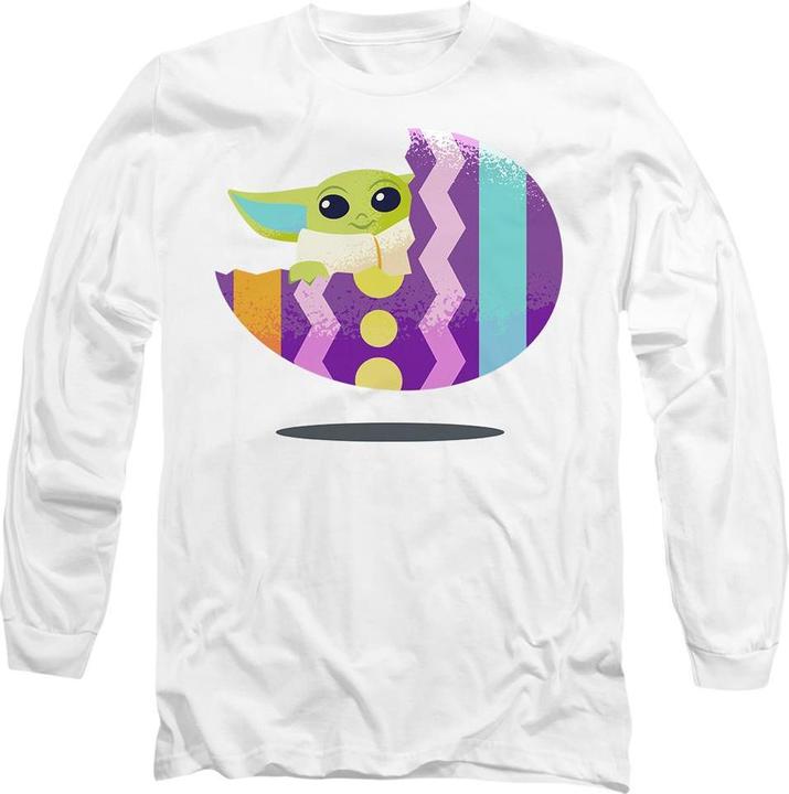 Actual product image Star Wars Unisex Adult Ride Grogu Easter Egg T-Shirt (S)