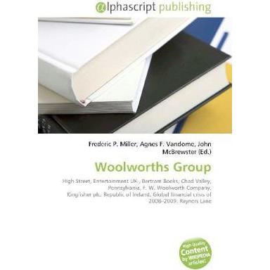 Woolworths Group, Fachbücher von Agnes F. Vandome, Frederic P. Miller, John McBrewster