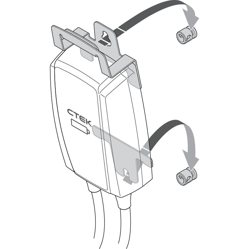 Ctek, Accessori per ricarica auto elettriche, NJORD GO Montaggio a parete