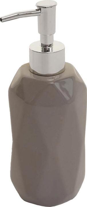 Produktbild Swisshandel24 5-teiliges Badset, WC-Garnitur Badezimmerset Badaccessoires, Keramik - grau - 65117