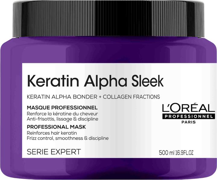 Image du produit L'Oréal Paris L'Oreal Alpha Sleek Keratin Mask 500ml (500 ml)