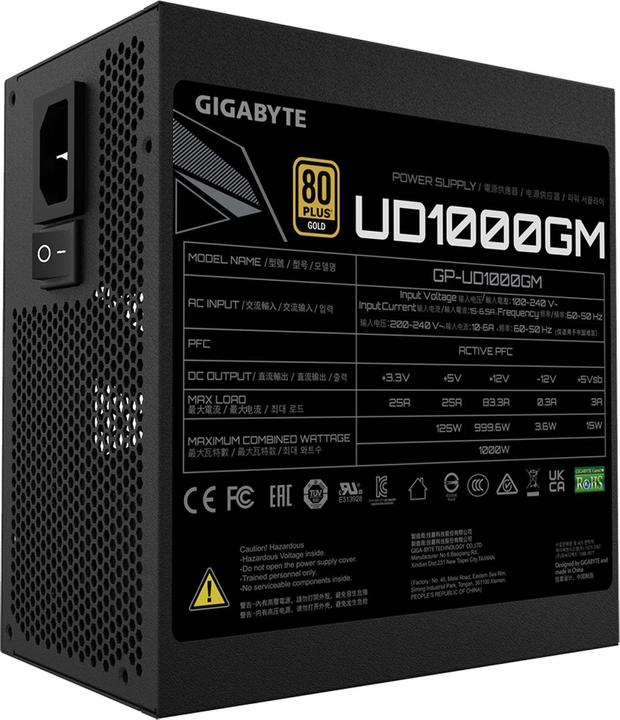 Immagine prodotto Gigabyte UD1000GM (1000 W)