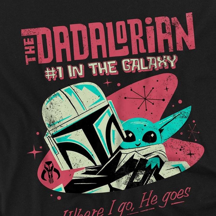 Produktbild Star Wars #1 Dadalorian Where I Go TShirt (S)