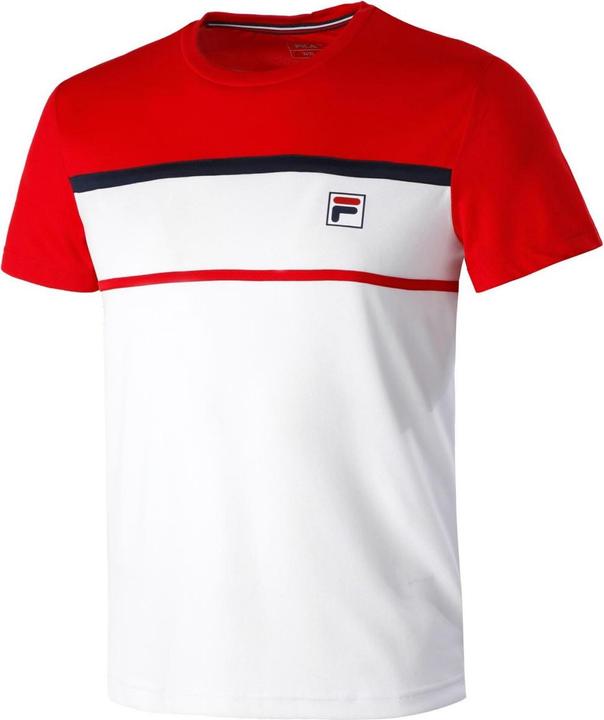 Produktbild FILA T-Shirt Steve weiss / rot Herren (XXL)