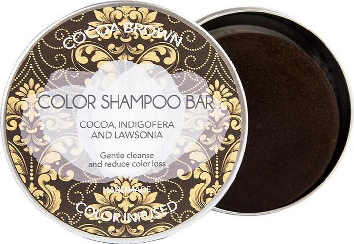 Actual product image Biocosmè BIO SOLID cocoa brown shampoo bar 130 gr (Solid shampoo, 130 g)