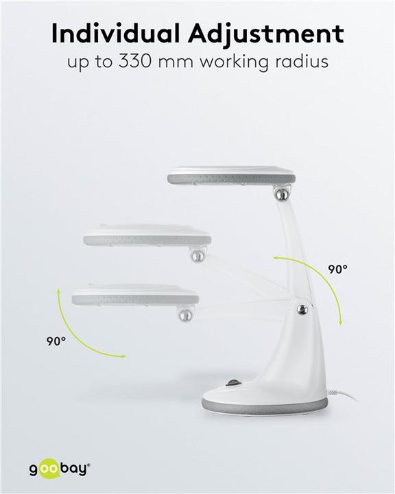Produktbild Goobay LED-Stand-Lupenleuchte, 6 W (60366)