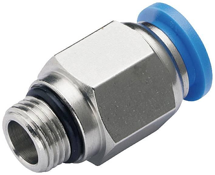 Actual product image Tru Components Straight connector PC8-G01 Pipe Ø: 8 mm Thread size: G1/8" 1 pc