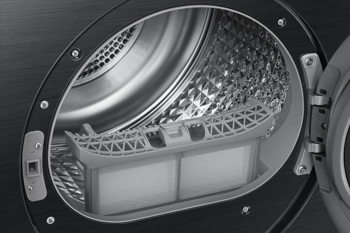 Produktbild Samsung DV9UDG52A0ABEN - Wasdroger 9 kg A+++ OptimalDry AI Control Hygiene (9 kg, Rechts)