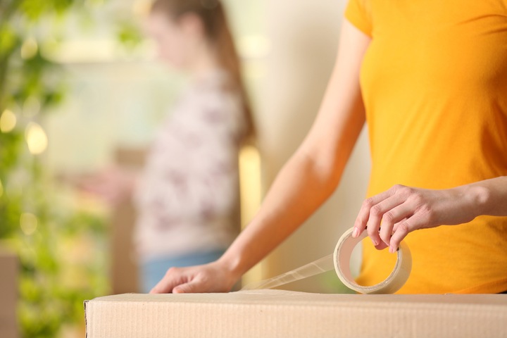 Produktbild Idena Packband geräuscharm transparent 5cmx66m