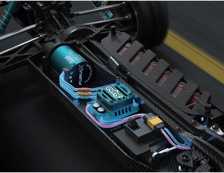 Immagine prodotto SkyRC Supa Brushless Combo 60A 3100kV für 1/10