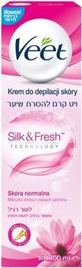 Actual product image Veet depilatory cream for normal skin 100 ml (Aftershave gel, 100 ml)