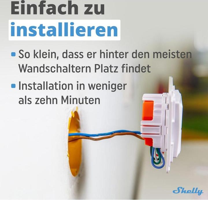 Actual product image Shelly i4 Gen3 (Switch actuator)