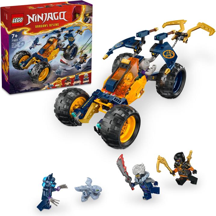 Produktbild LEGO Arins Ninja-Geländebuggy (71811, LEGO Ninjago)