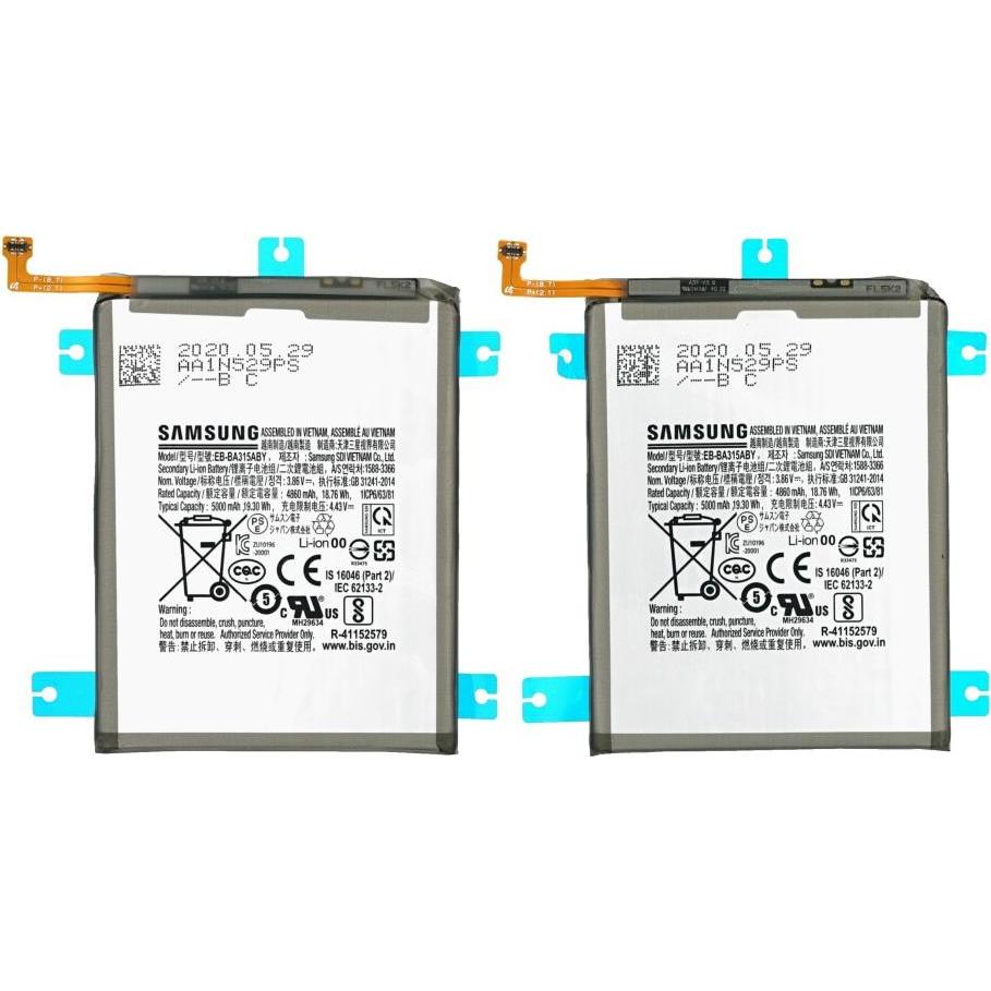 Samsung Akku EB-BA315ABY 5000mAh für A225 / A315 / A325 Galaxy A22 / A31 / A32 GH82-22762A, Smartphone Akku