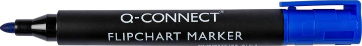Produktbild Q-Connect Flipchartmarker, rund, blau