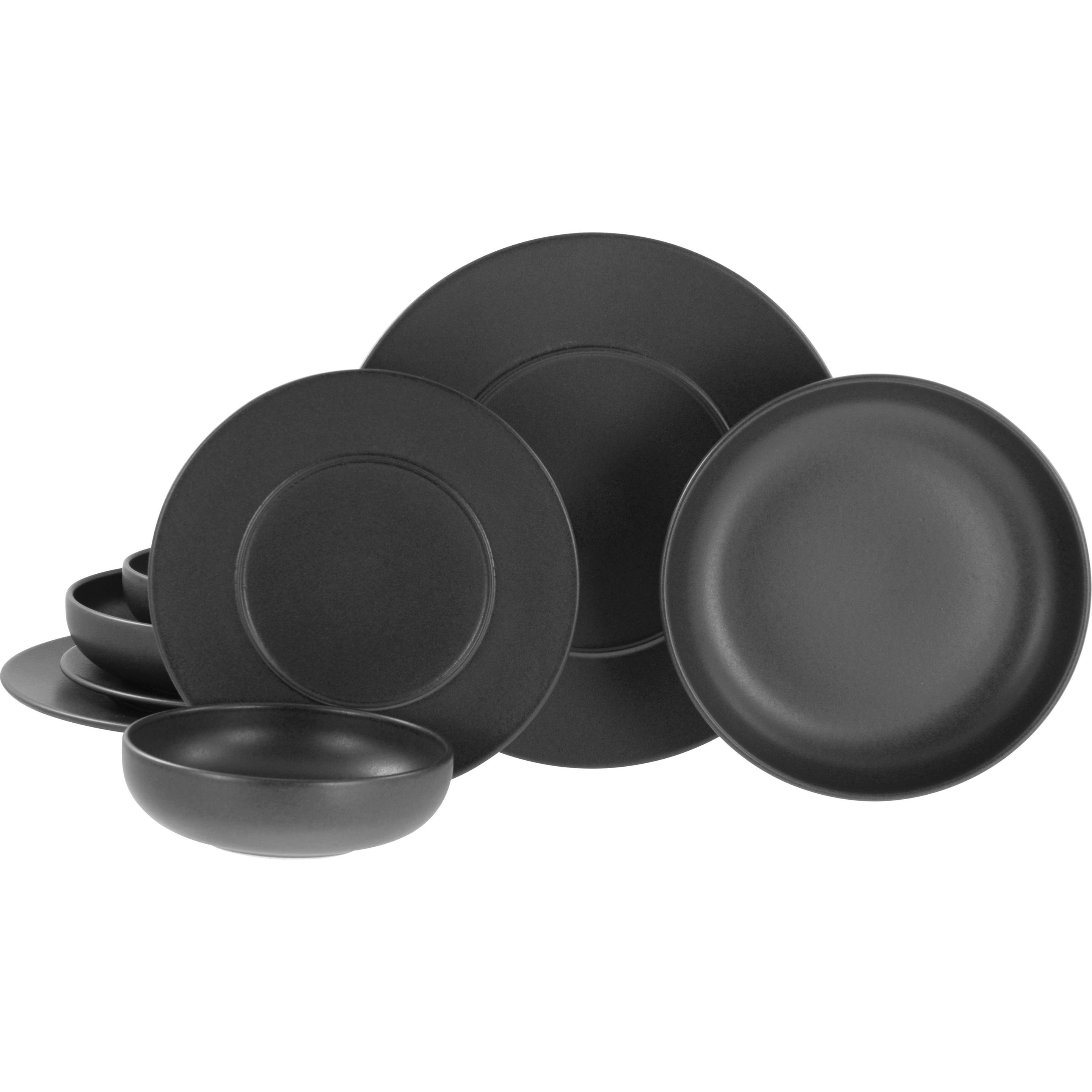 CreaTable Unico, Piatti, Nero