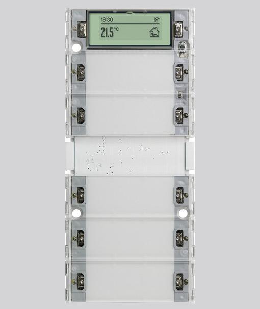 Actual product image Gira Push-button 3 Plus 5-fold 514500 System 55