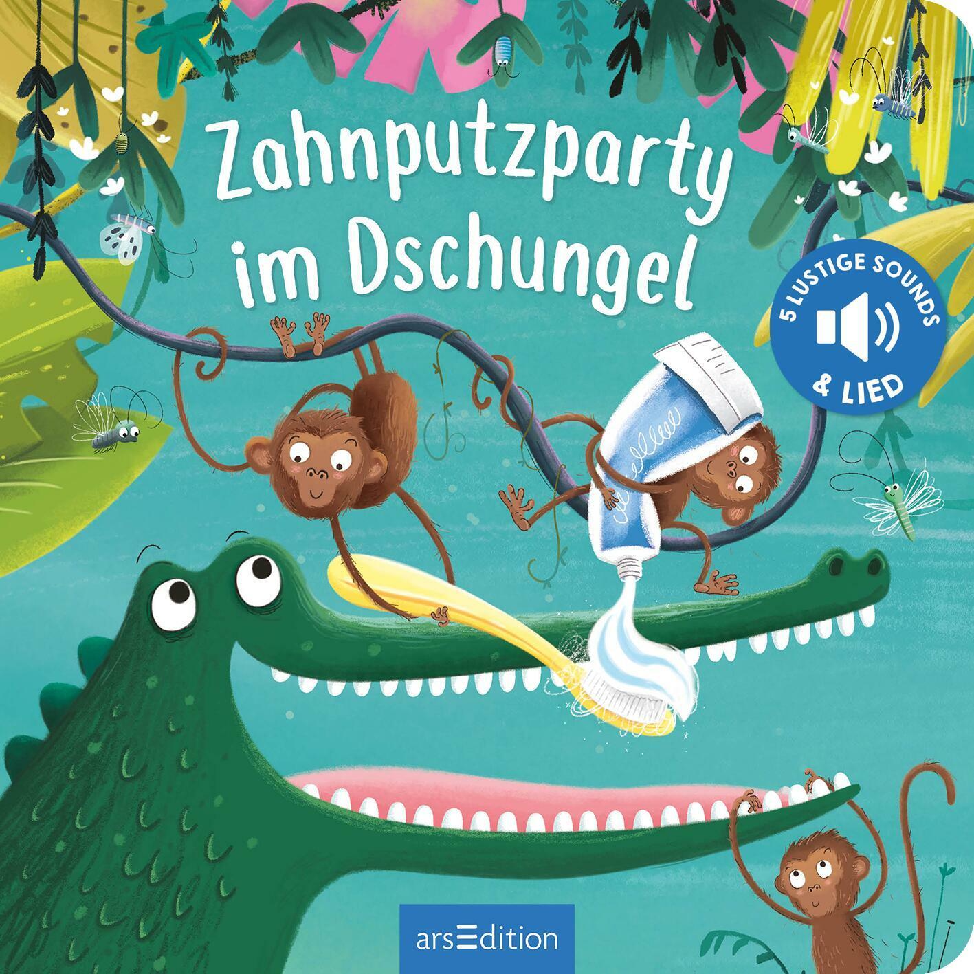 Zahnputzparty im Dschungel, Kinderbücher von Joschi Mühl, Craig Shuttlewood