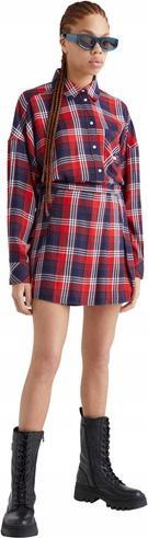 Productafbeelding Tommy Hilfiger Tjw Geruite, geplooide mini damesrok (M)