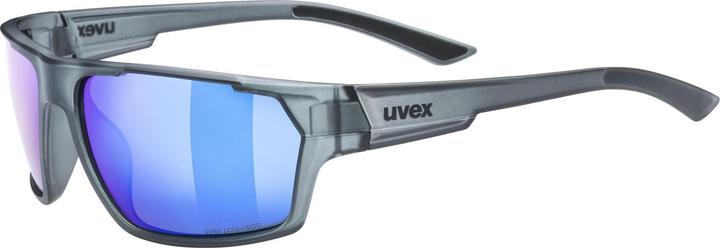 Uvex Sportstyle 233 P (Mirror Blue, smoke matt, Blau)