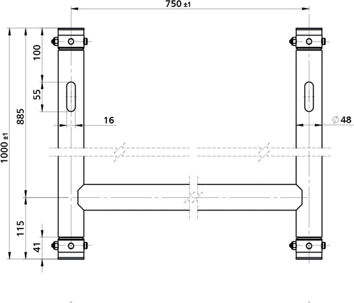 Produktbild Showtec H-Downrigger