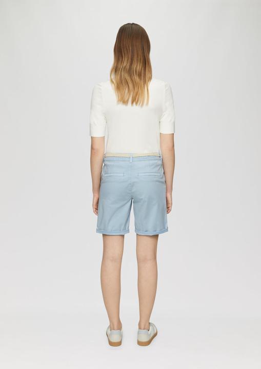 Produktbild S.Oliver Hose Shorts mit geflochtenem Gürtel und Garment Dye (46)
