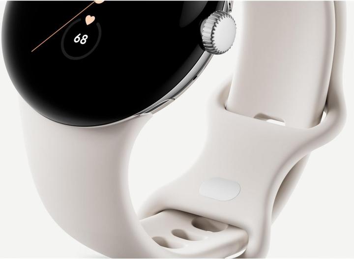 Produktbild Google Aktives Armband für Pixel Watch Grösse S L (Edelstahl, Fluorelastomer)