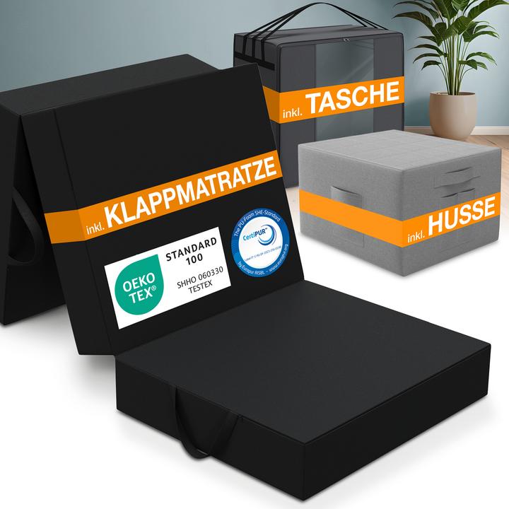 Actual product image Bestschlaf Folding mattress incl. cover & transport bag (75 x 195 cm, Foam core)