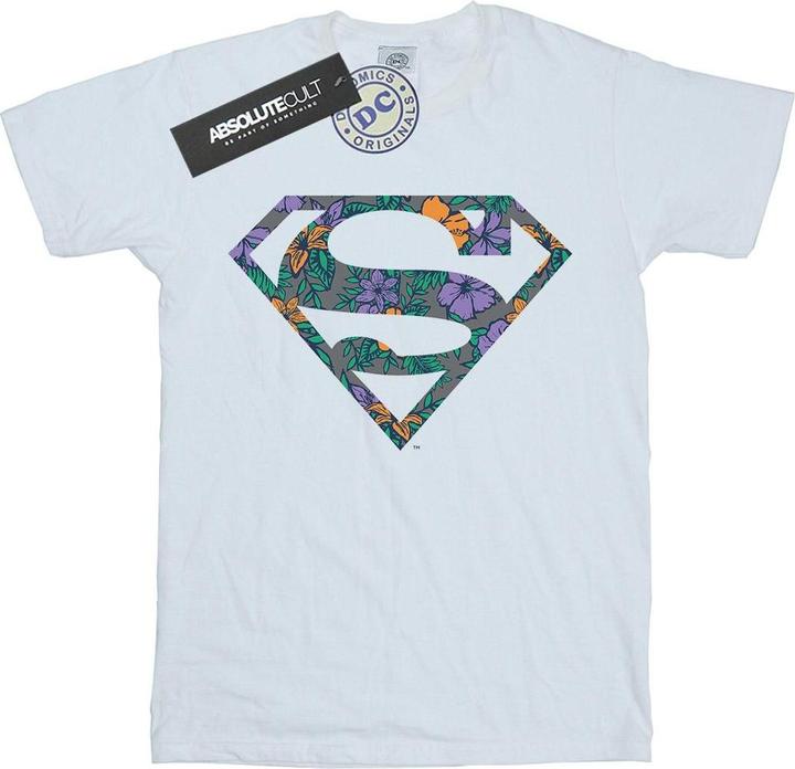 Immagine prodotto Superman Floral Logo 1 Maglietta Uomo (S)