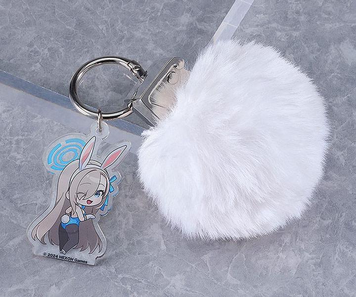 Actual product image Good Smile Company Blue Archive Acrylic Keyring Asuna's Rabbit Tail Grenade 6 cm