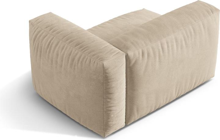 Image du produit Micadoni Chauffeuse Droit, "Martina", 1 Place, 121x106x75 Fabriqué en Europe (Canapé modulaire, 1 place)