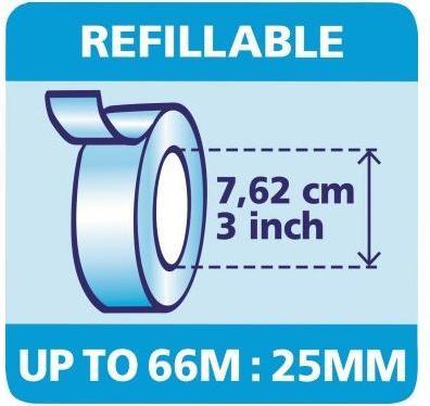 Produktbild tesa EASY CUT PROFESSIONAL Standfester Tischabroller für grosse tesafilm Rollen