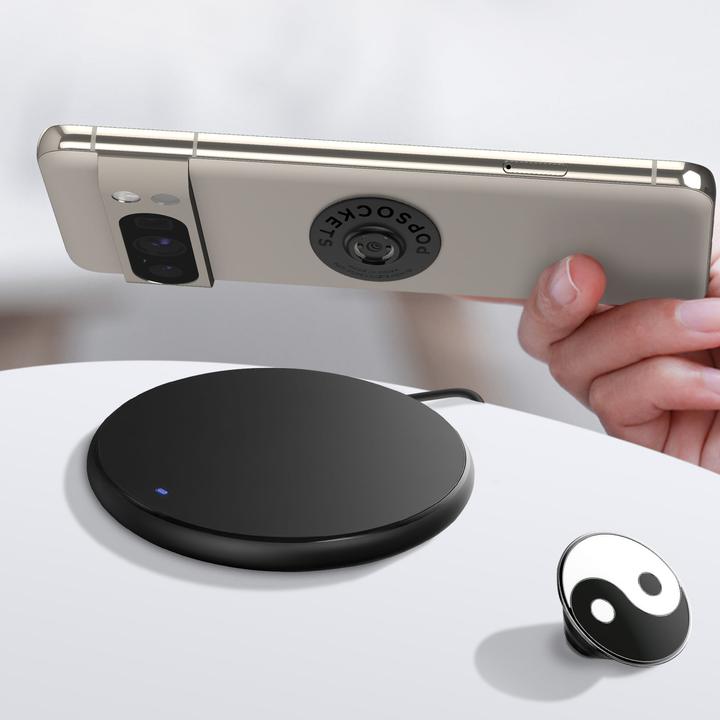 Actual product image PopSockets PopGrip Enamel Yin Yang