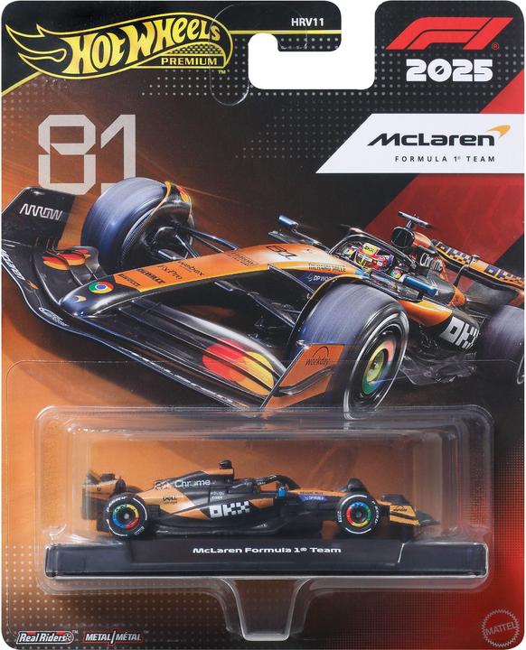 Hot Wheels Premium F1 - Team Mc Laren Driver 1