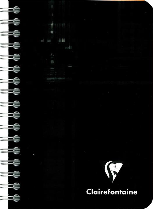 Actual product image Clairefontaine Spiral notebook (9 x 14 cm, Checked, Soft cover)