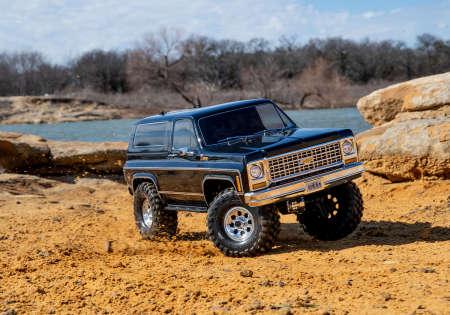 Actual product image Traxxas TRX-4 79 Chevy Blazer black 1/10 Crawler RTR Brushed, clipless, without battery and charger (RTR Ready-to-Run)