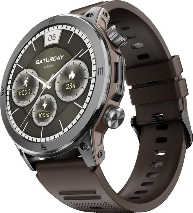 Actual product image Noise NoiseFit Endeavour Smartwatch Vintage Brown (42 mm)