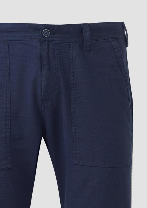 Actual product image S.Oliver Hose Detroit: Cropped-Hose aus Leinenmix im Relaxed Fit (W38/L34)