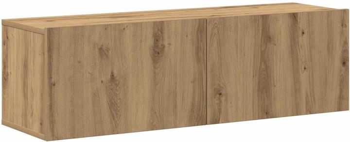 Produktbild vidaXL 7-tlg. TV-Schrank-Set Wandmontage Artisan-Eiche Holzwerkstoff (100 x 30 x 30 cm)