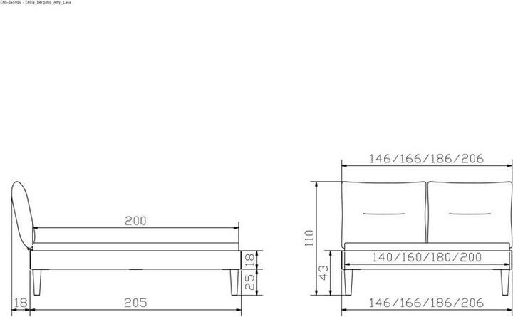 Immagine prodotto Hasena Emilia 25 (200 x 200 cm)