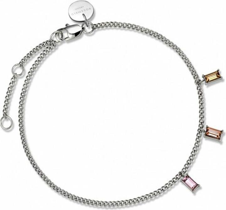 Actual product image Rosefield Steel bracelet with coloured crystals TOCCOMBO JTBBS-J432 (L) (Stainless steel)