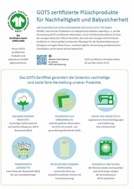 Produktbild Heunec Osterhase mit Schlappohren (26 cm)