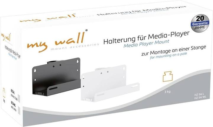Produktbild myWall Halterung für Media-Player (1 Stk., Wandmontage, Nicht beweglich)