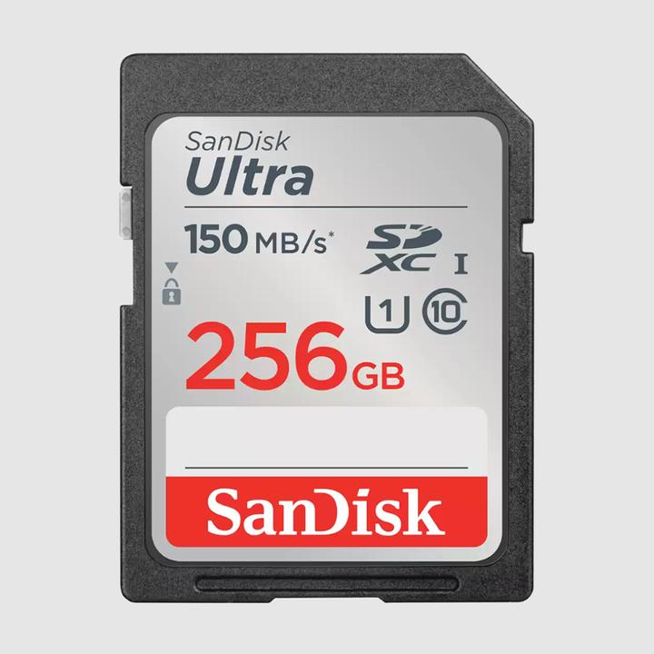 Actual product image SANDISK Ultra (256 GB, SDXC, UHS-I)